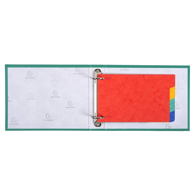 Exacompta - Réf. 604E - Paquet de 10 intercalaires pour fiches bristol en vértiable carte lustrée souple 225g/m2 FSC® avec 4 ong