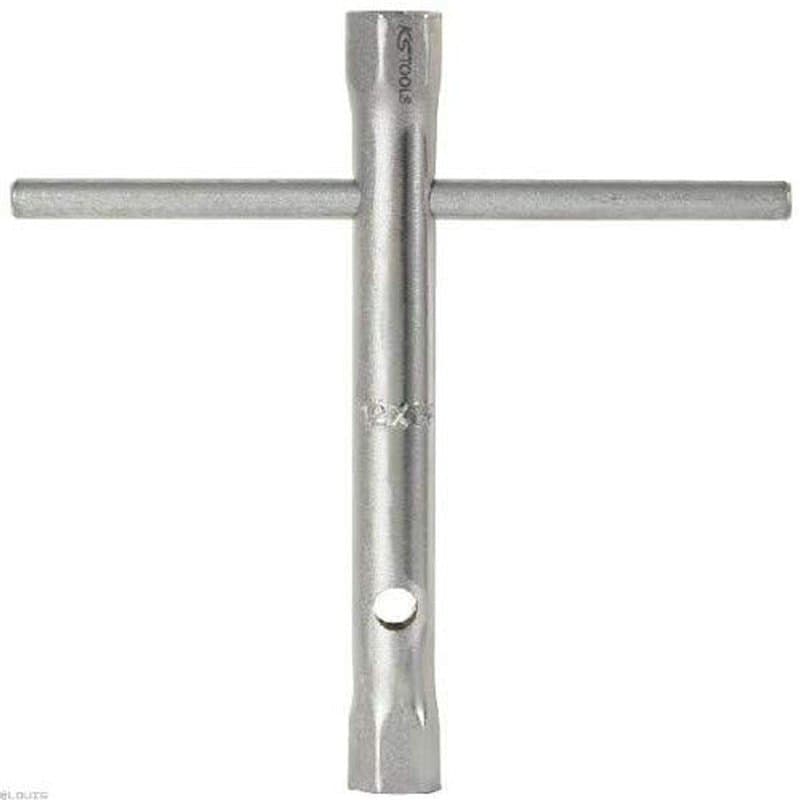 Ks Tools 518.0876 - Clé à tube droite - 18 x 19 mm - En chrome Vanadium - Finition Satinée