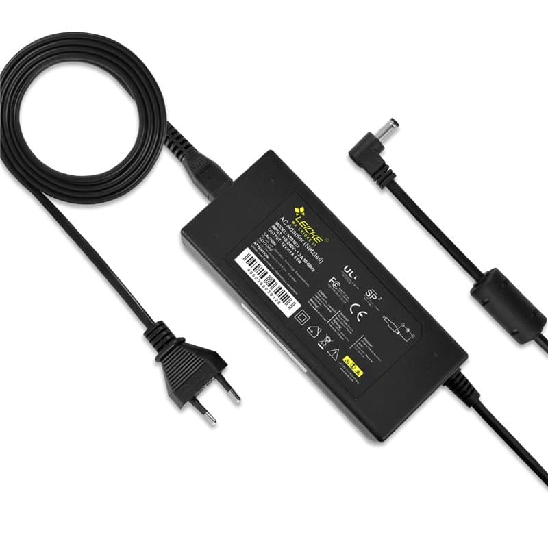 LEICKE ULL Bloc d'alimentation 60W 12V 5A | pour Transformateurs Bande 60W Chargeur pour PC Portable, LED Ruban, LCD TFT Monitor