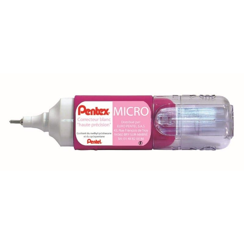 Pentel ZL33P-WF Lot de 12 Mini Correcteurs liquides 4,2mL
