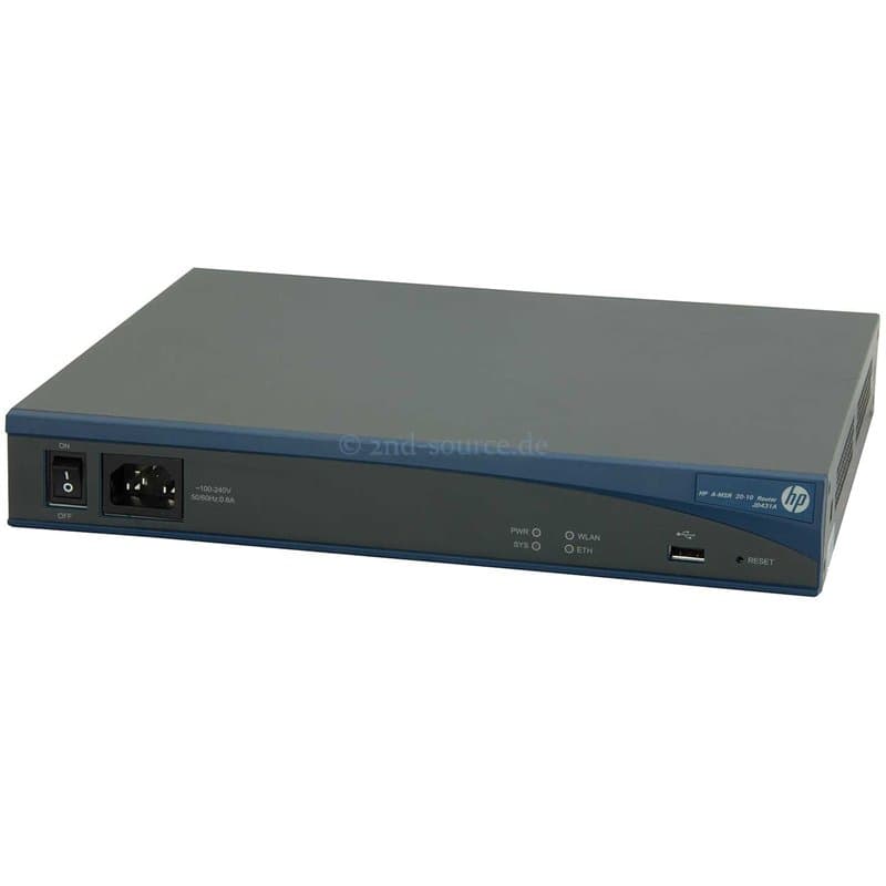 HP A-MSR20-10 Routeur commutateur 4 ports Ordinateur de bureau