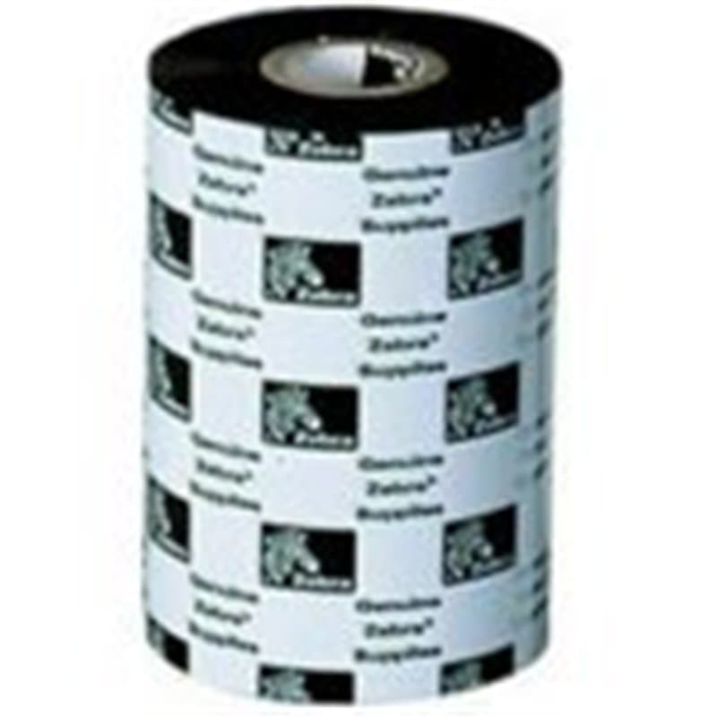 Zebra 3200 Ruban en Cire/résine 110 mm x 74 m – Ruban pour imprimantes matricielles (