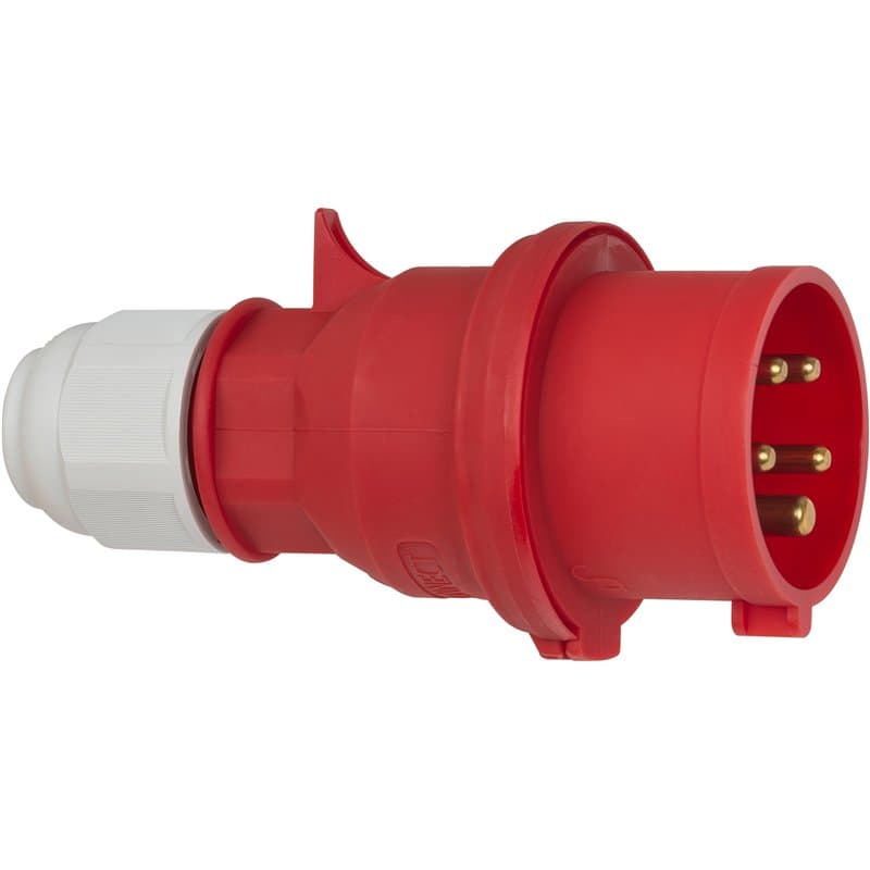 DESCATALOGADO - BRENNENSTUHL 1081030 - Clavija CEE 400V/16A para exteriores con 5 polos