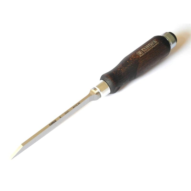 Narex Ciseaux à Bois/Bédane avec Manche en Bois pour Trous des Chevilles Ouvrières - 5 mm
