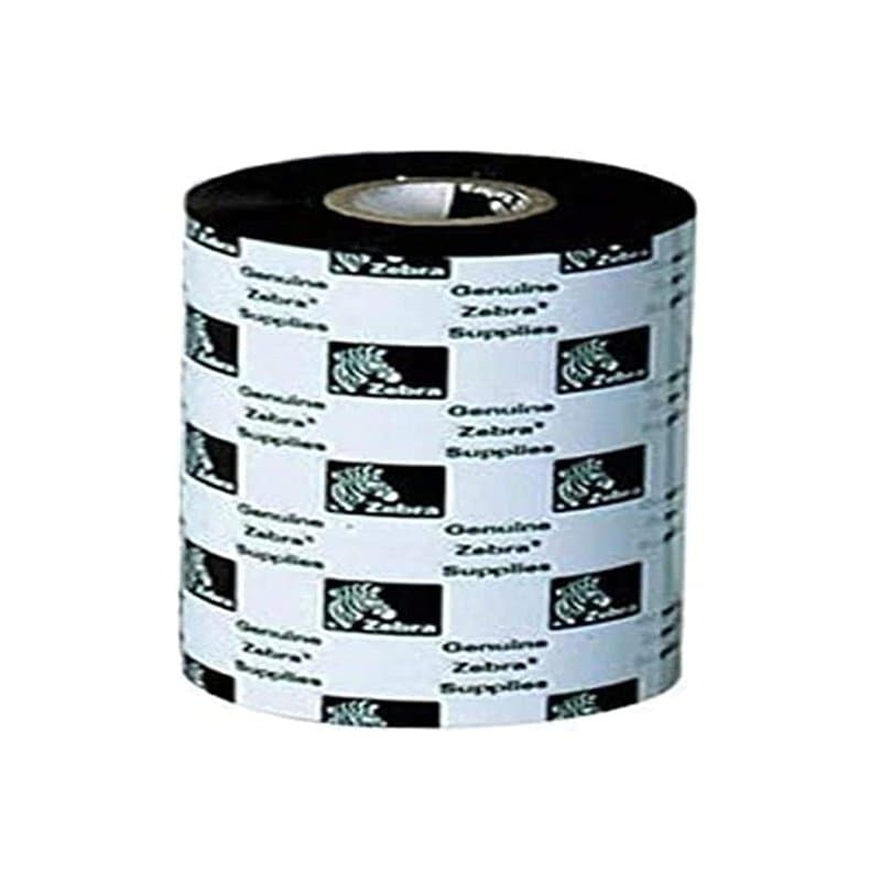 Zebra 05095 GS08407 Ribbon 5095 Resin, 84 mm, 74 m, C de 12,7 mm, Box Of 12