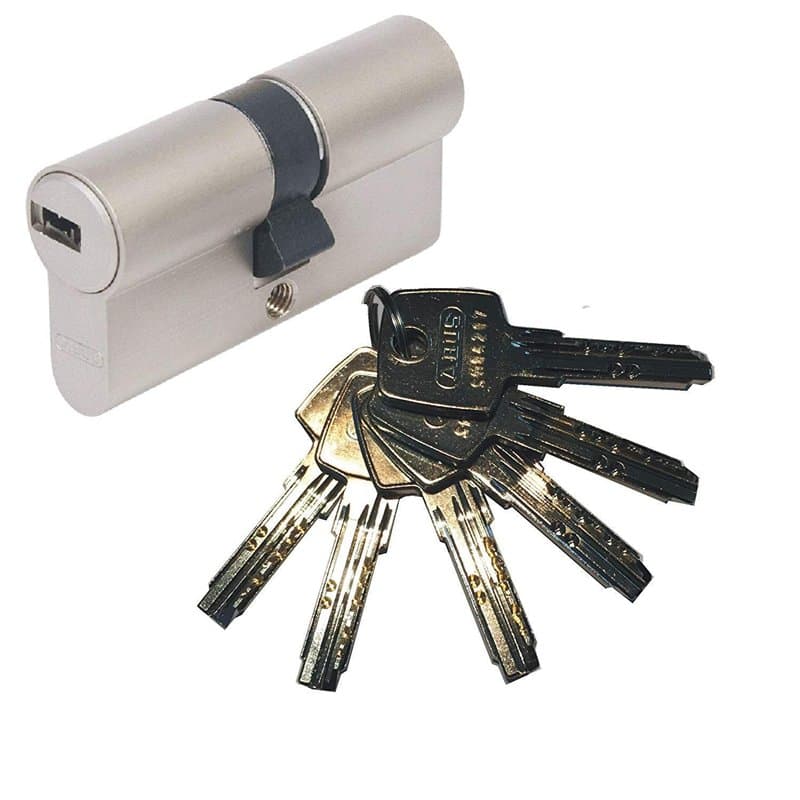 ABUS EC550 Cylindre de serrure (a/b) 45/60mm (c=105mm) avec 6 clés - SKG ** certifié
