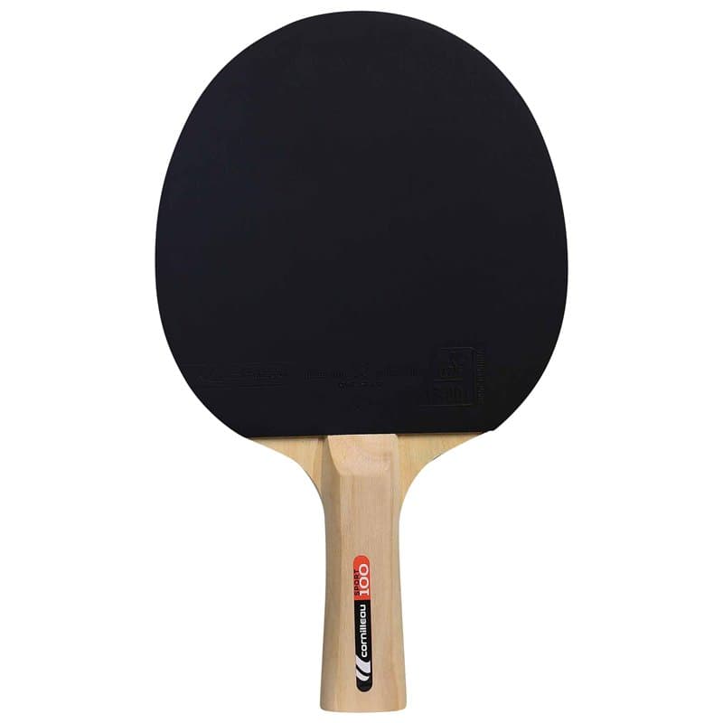 Cornilleau - Sport 100 - Raquette de ping Pong d'intérieur pour débutants - revêtement ITTF 1 étoile