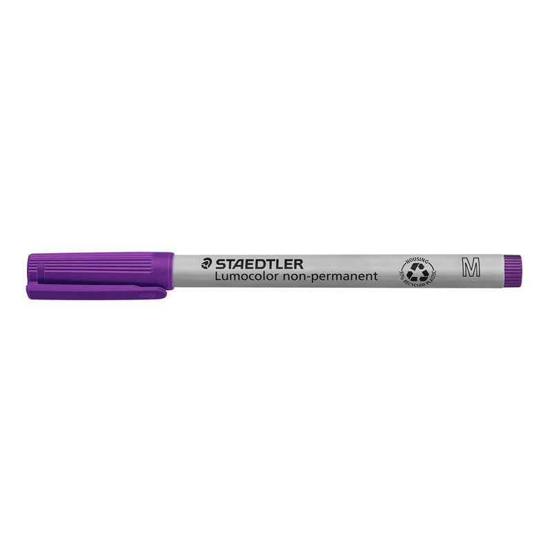 STAEDTLER penna universale Lumocolor non-permanent, colore viola, punta M da 1.0 mm