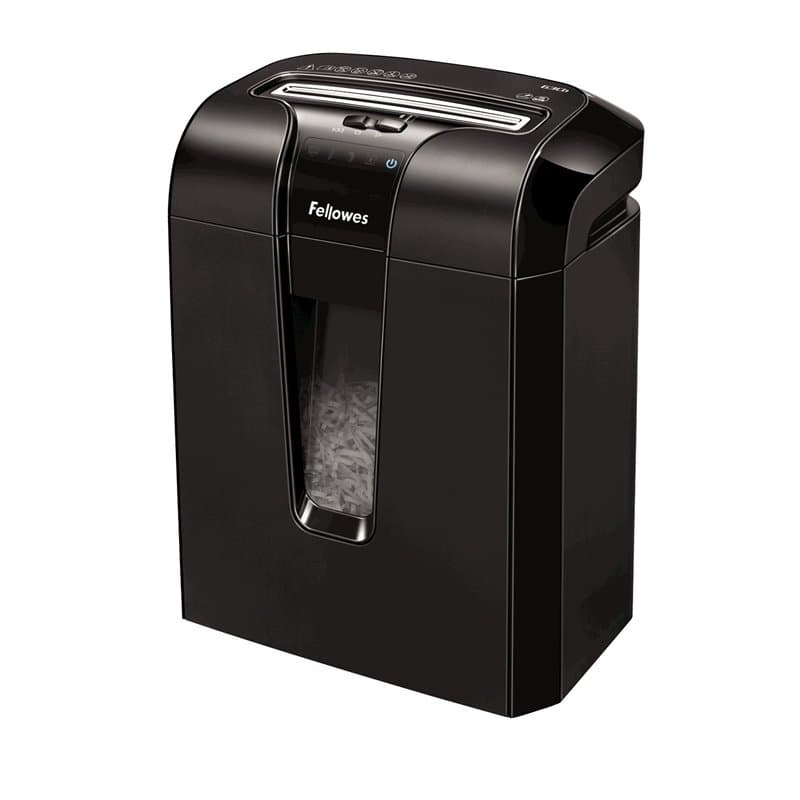 Fellowes 63CB destructeur de papier Destruction croisée 23 cm Noir - Destructeurs de papier (Destruction croisée, 23 cm, 4 x 50
