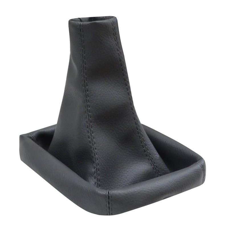 AERZETIX: Soufflet de levier de vitesse en simili cuir gris foncé