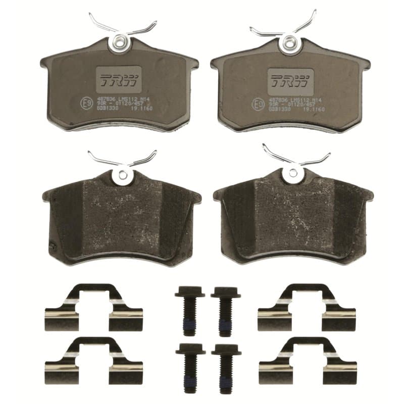 TRW GDB1330 Kit De Plaquettes De Frein Frein à Disque COTEC pour Renault Clio IV (BH_) 2012-2021 Essieu Arrière et autres véhicu