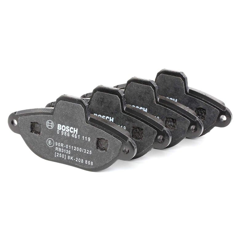 Bosch BP571 - Plaquettes de Frein Avant pour Voiture - Qualité Bosch - Réduction du Bruit et de la Poussière - Certifié ECE-R90