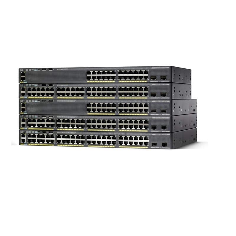 CISCO Catalyst WS-C2960XR-24TD-I commutateur réseau Géré L2 Gigabit Ethernet (10/100/1000) Noir