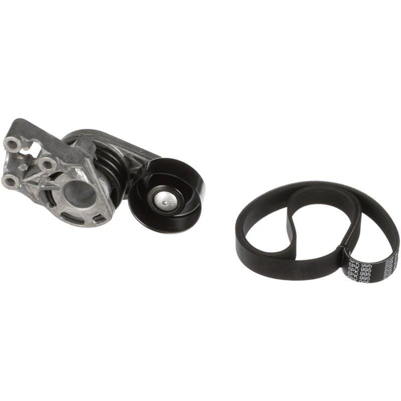 GATES Jeu de courroies trapézoïdales à nervures K016PK995 Caoutchouc