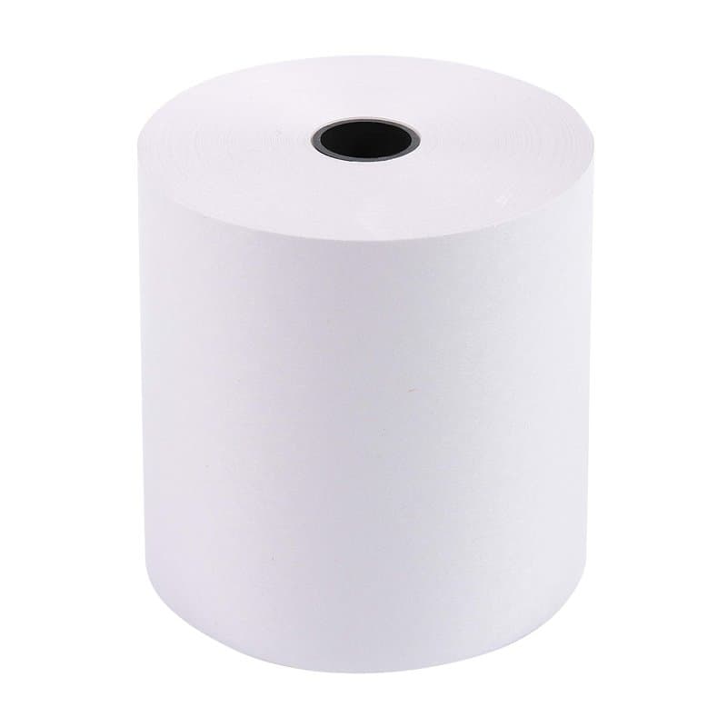 Exacompta - Réf. 40713E - Lot de 10 bobines pour machine à calculer et caisse 70x70 mm - 1 pli offset économique 60g/m2. - Métra