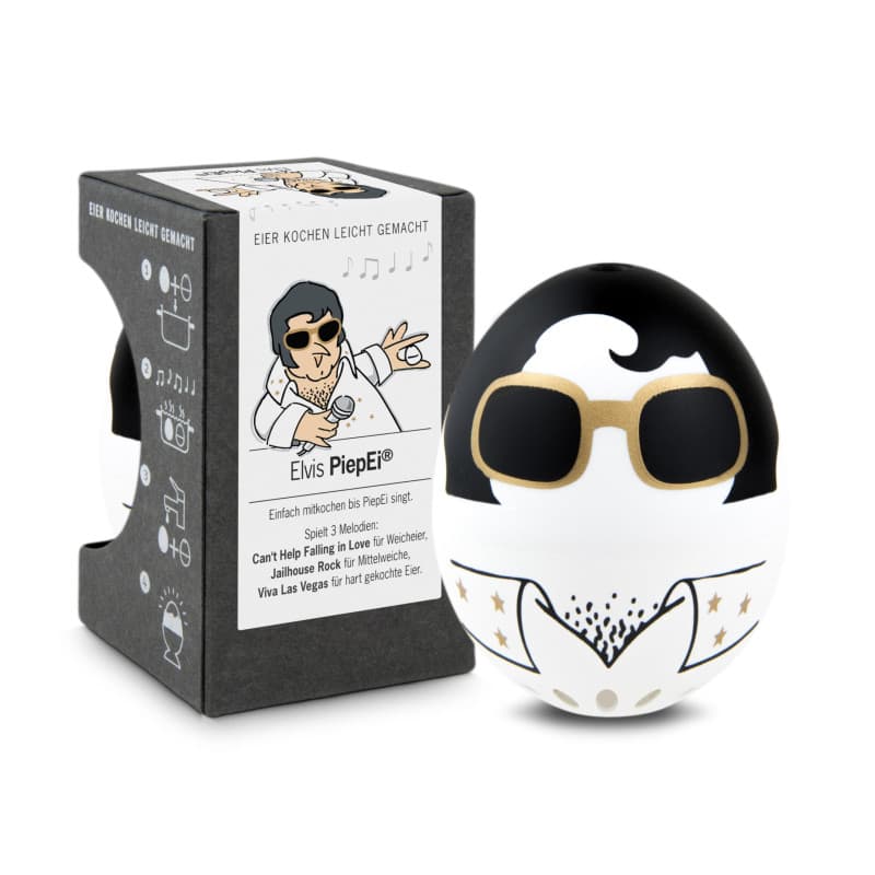 Brainstream A002469 PiepEi Elvis Boîte à œufs pour 3 mélodies