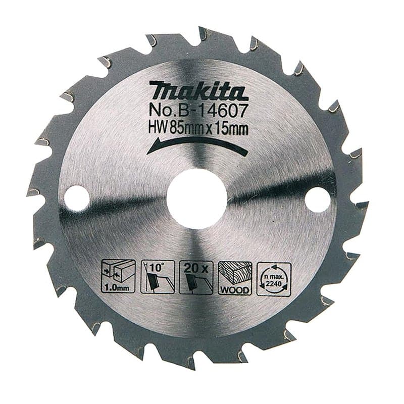 Lame de scie circulaire Carbure pour bois Ø85 mm - MAKITA B-14607