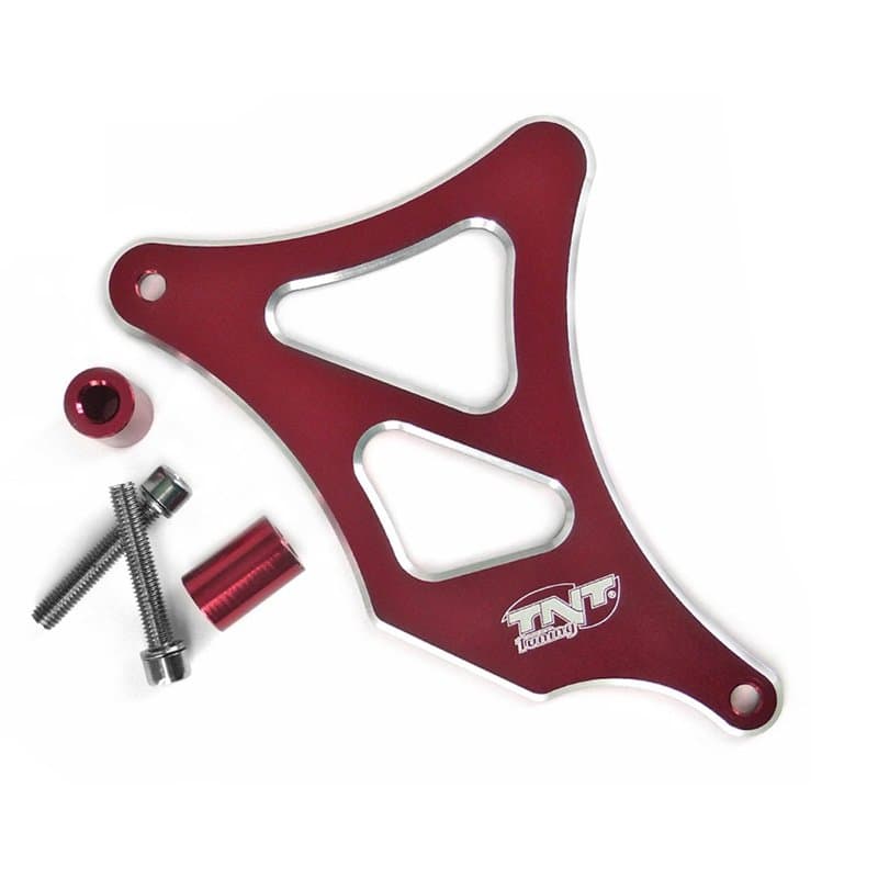 TNTTU Cache Pignon Aluminium Adaptateur Am6, Rouge Anodise