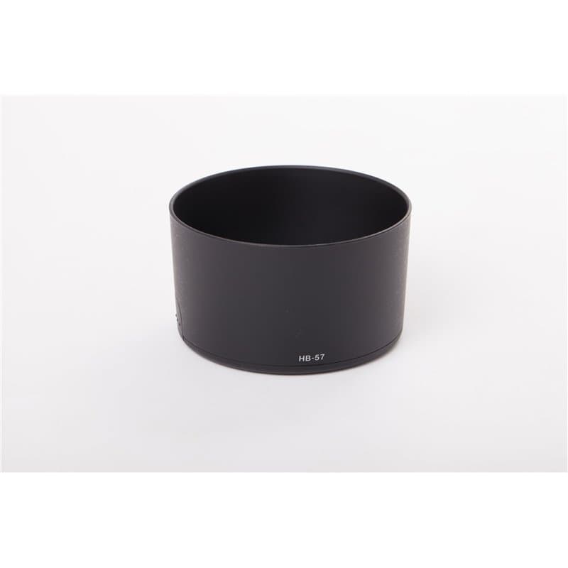 vhbw Pare-Soleil Compatible avec Nikon Nikkor AF-S DX 55-300mm F4.5-5.6 G Ed VR Objectif 58mm - Cache Noir, Plastique, Rond - Re