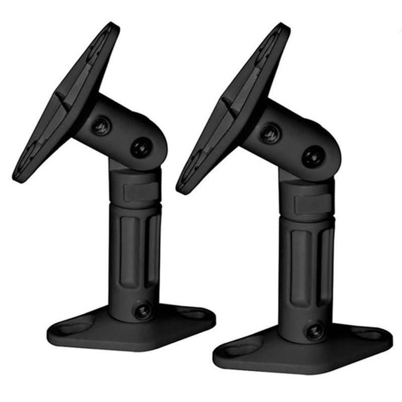 Maclean MC-528 2X Mur Support de Montage pour Haut-Parleur boîtes de Montage Noir