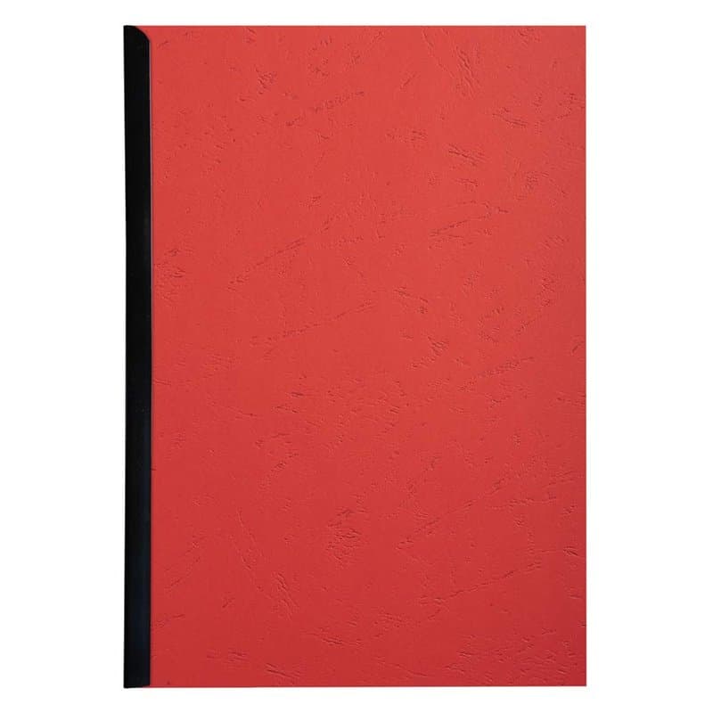 Exacompta - Réf. 2782C - Paquet de 100 plats en carte rigide recyclée grain cuir 270g/m2 pour couvertures Forever - format à cla