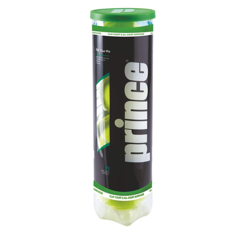 Prince NX Tour Pro Boîte de 4 balles de tennis (boîte de 3 balles)