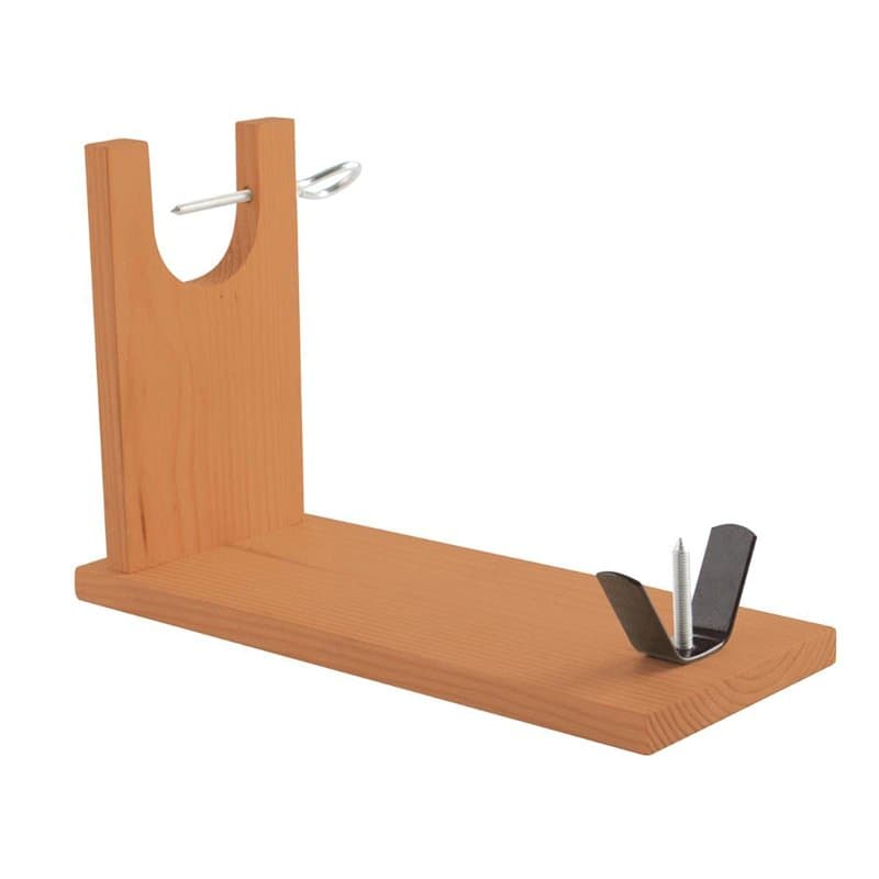 Quid Jambonnier en Bois Banco Bois Bois et métal (35 x 14 x 22,5 cm)