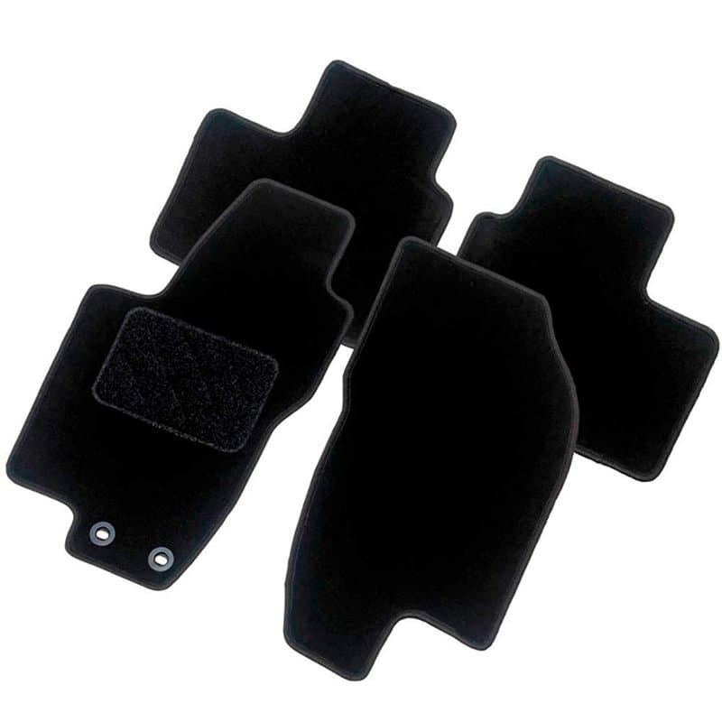 AUTO-STYLE Set de tapis de sol compatible avec Peugeot 308 CC 2009-, Noir