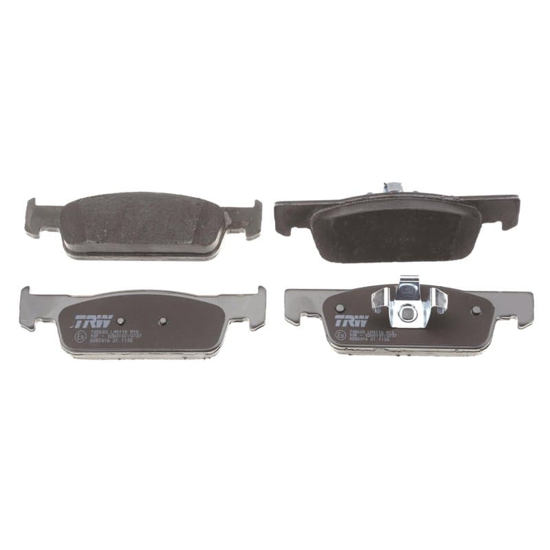 TRW GDB2016 Kit De Plaquettes De Frein Frein à Disque COTEC pour Renault Clio IV (BH_) 2012 - Essieu Avant et autres véhicules