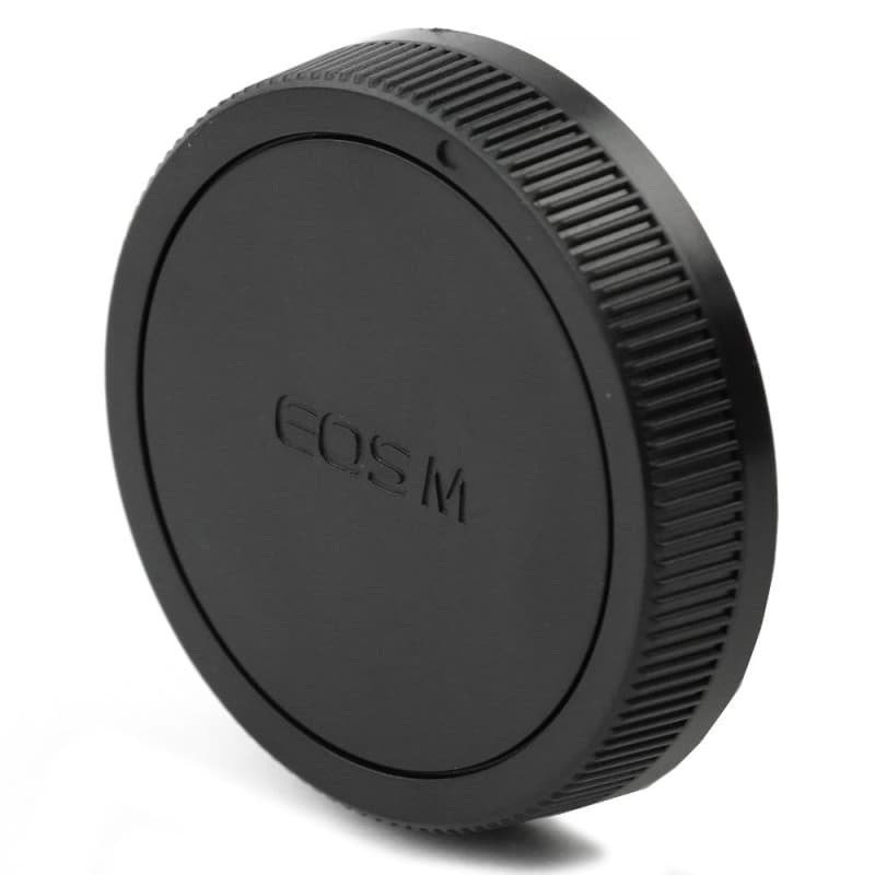 Capuchon arrière d'objectif compatible avec Canon EF-M 18-55mm 18-150mm, Tamron 18-200mm F3.5-6.3, Walimex Pro 100/2.8 16/2.2 VD