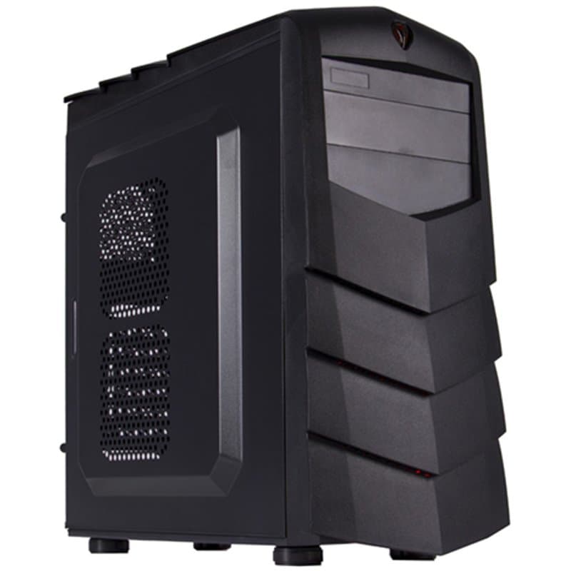 Black Lion PG1139 Coque Ordinateur de boîte de Ordinateur (Midi-Tower PC Acier 0 Watt Fonds 1 x 120 mm)