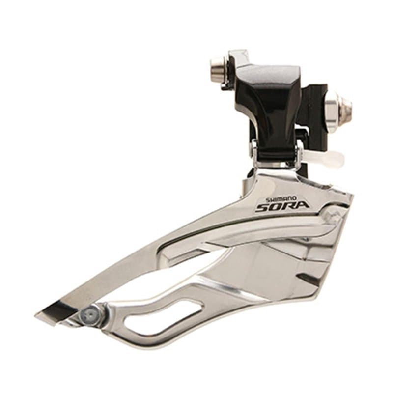 SHIMANO 4524667415060 Dérailleur Avant Mixte, argenté, 40x10x10cm