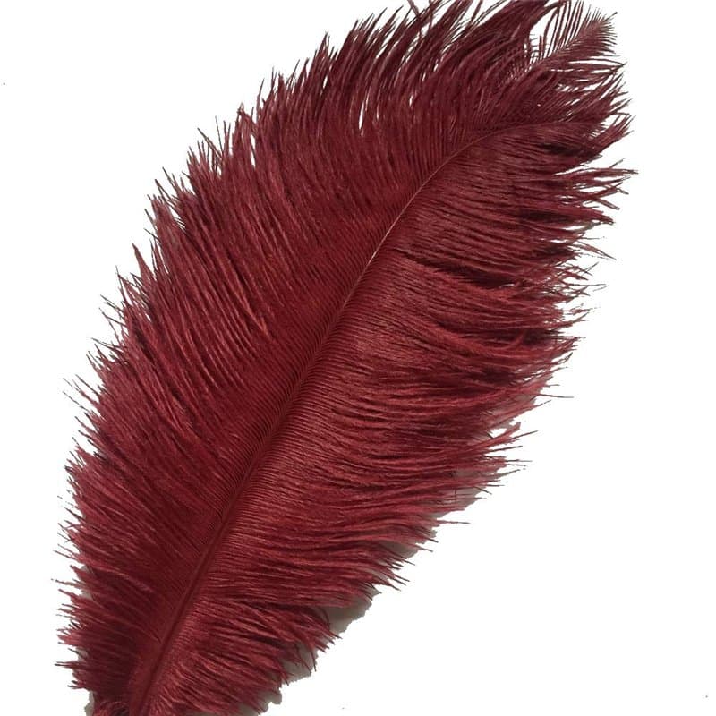 Sowder Lot de 10 plumes d’autruche pour décoration d'intérieur, mariage 30 à 35 cm