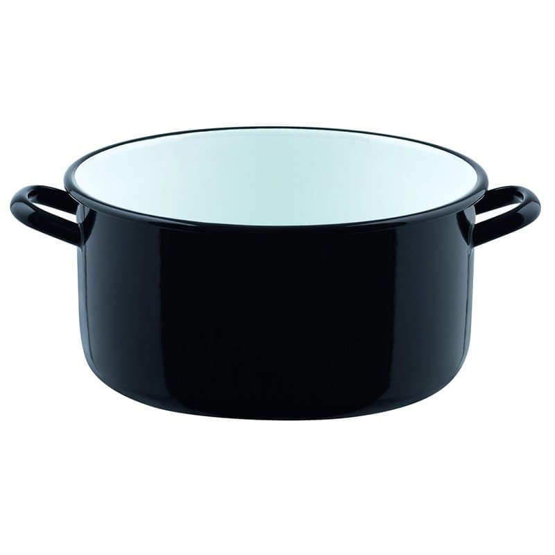 Riess, 0248-017 Riesen Casserole mi-haute avec rebord 32 12 l sans couvercle classique – géant et nains, diamètre 32 cm, hauteur
