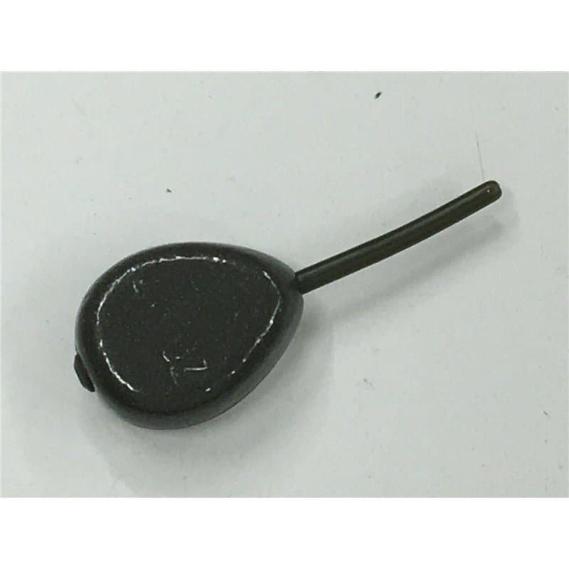 TMC Lot de 10 plombs de pêche plats en forme de poire 85 g