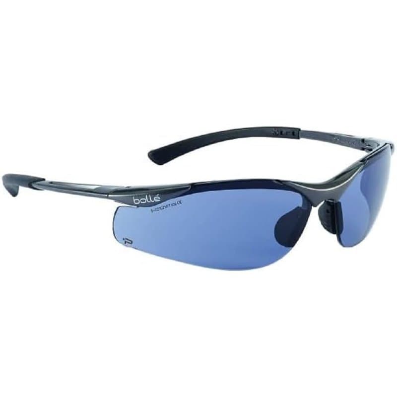 Bollé CONTPSF Lunettes de sport avec monture en nylon et contour Tipgrip TPE Noir