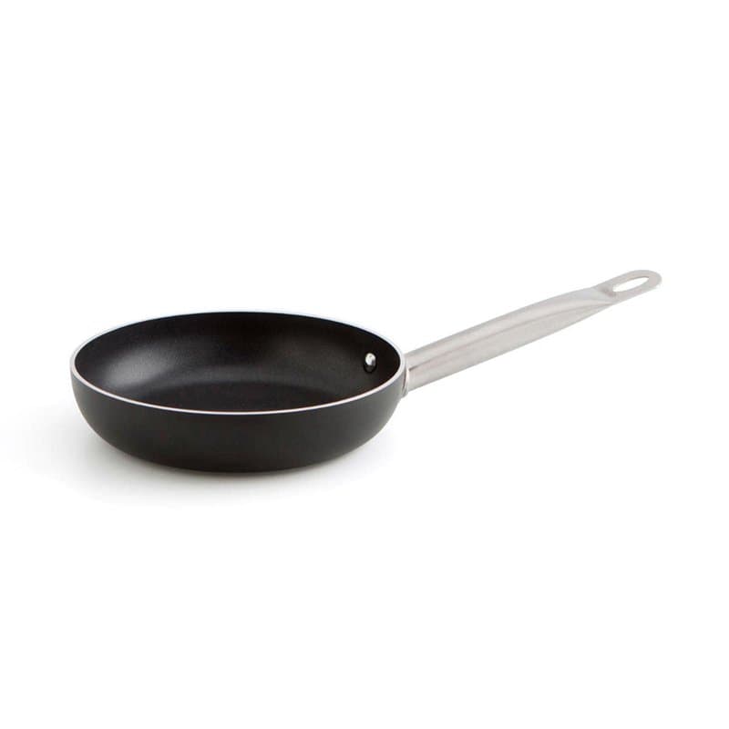 Quid 7554010 – Poêle 20 cm Pro Chef Alum, Couleur Noir et Acier, 60 x 50 x 10 cm