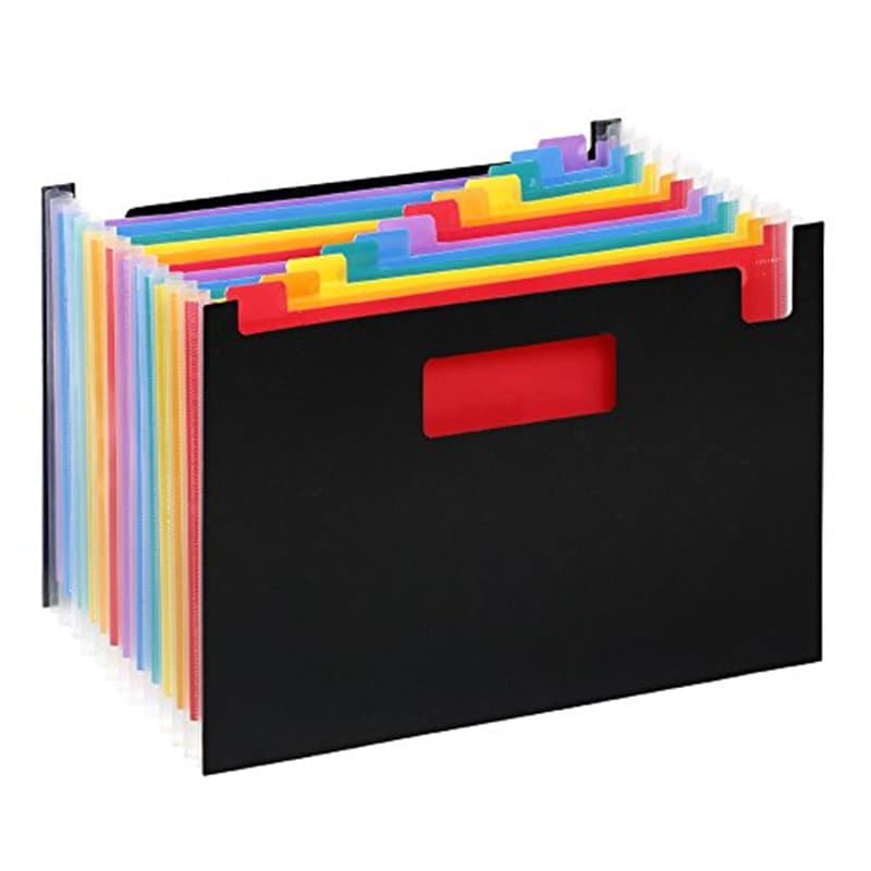 Viquel Seat Case Trieur 12 positions en polypropylène Rainbow Class