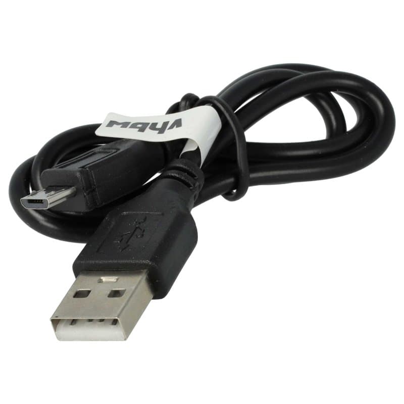 vhbw Câble de données USB (USB standard type A vers appareil photo) compatible avec Sony Cybershot DSC-RX100 II, DSC-RX100 III,