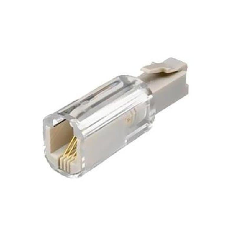 DragonTrading® Cordon téléphonique Démêlant Lot de 1 Rotatif à 360 Cordon téléphonique Démêlant Clair