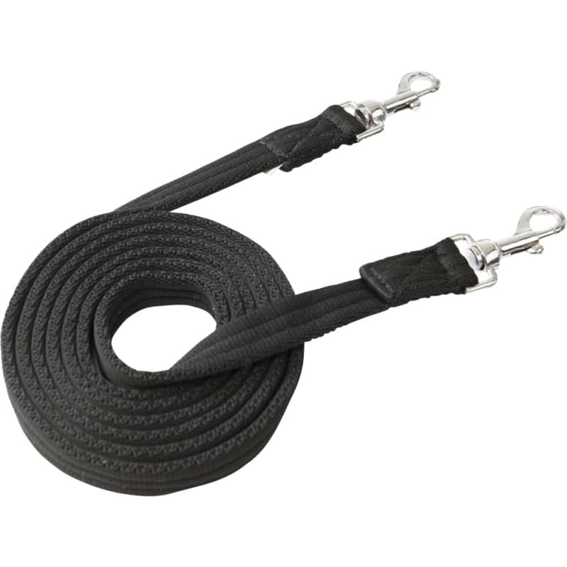 EKKIA Rênes Matelassées - Couleurs - Noir, Taille Equipement Cheval - Poney
