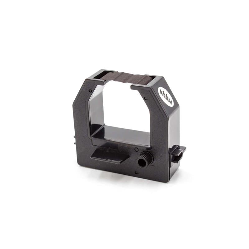 vhbw Ruban encreur compatible avec Amano EX-1550, MRX-35, BX-1500, BX-1600, AS1000, AS1000A, 60i imprimante matricielle ou de re