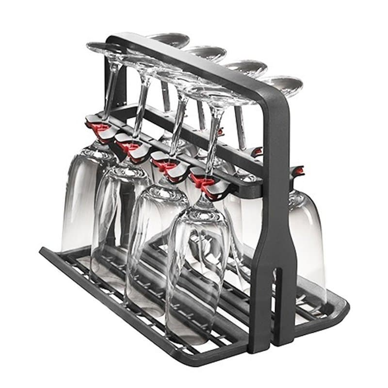 Spares2go Panier universel pour verres à vin et lave-vaisselle (8 verres)