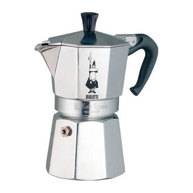 Cafetière Italienne Bialetti 990001164 Aluminium 4 Tasses 0,23 l
