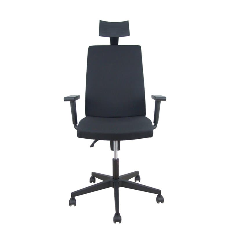 Piqueras Y Crespo (PIQU7) Chaise de Bureau avec Appui-tête Lezuza P&C Noir