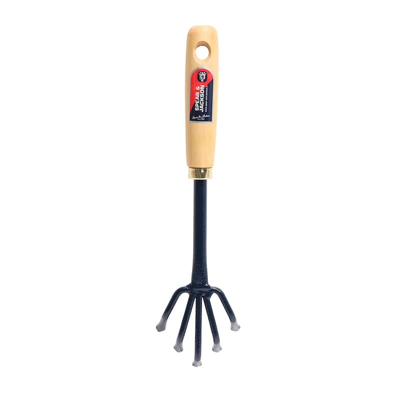 Spear & Jackson 50590 Griffe à Fleurs 5 dents manche Bois