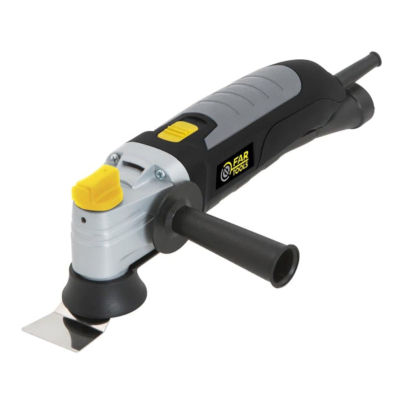 Fartools Spatule multifonctions 300W, changement rapide accessoires, vitesse variable 15000-22000tr/min, poignées gaucher ou dro