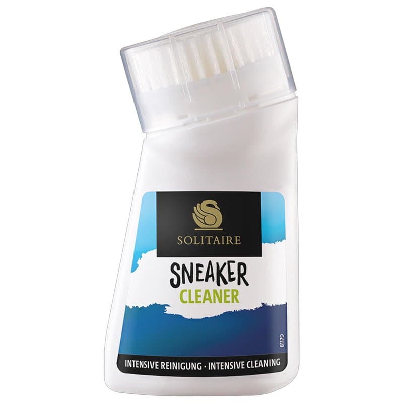 Solitaire Sneaker Cleaner, Nettoyant pour Basket, Elimine saleté et traces, Embout Brosse - Eponge pour nettoyer en profondeur,