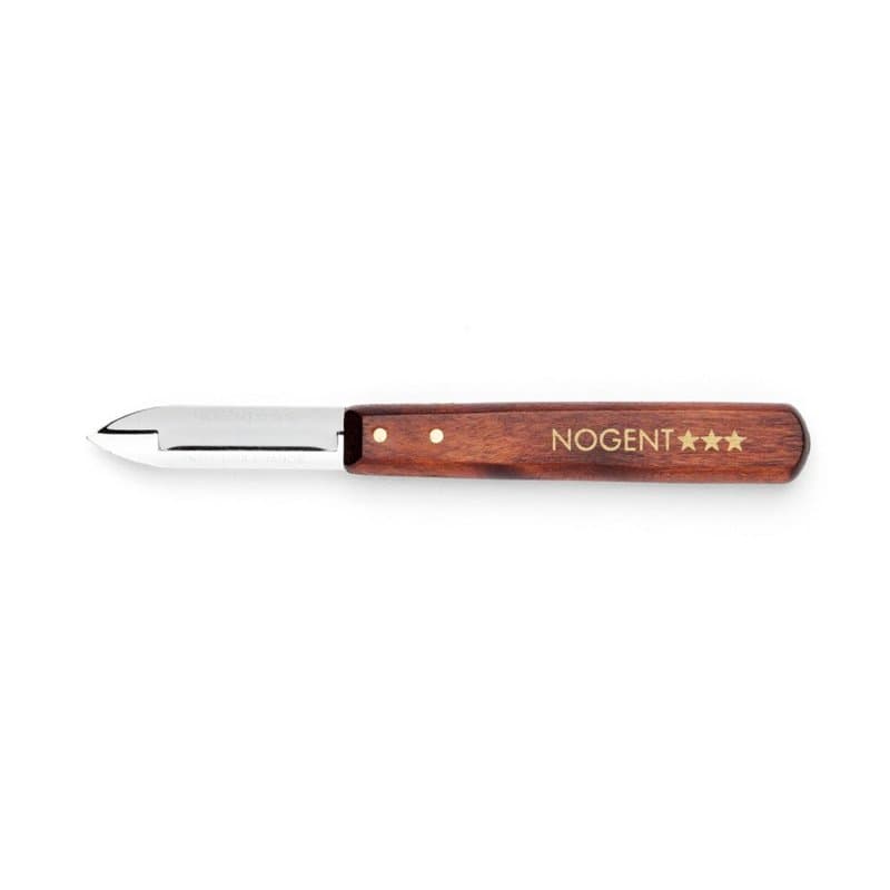 Eplucheur Nogent 1 Tranchant Bois 3 etoile - Cuisine France Inox Legume - 001