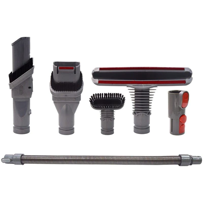 Brosse Kit Accessoires avec Tuyau pour Dyson V8 V7 V6 V10 SV10 SV11 Aspirateur avec Adaptateur,Total Clean Pièces pour Dyson V6